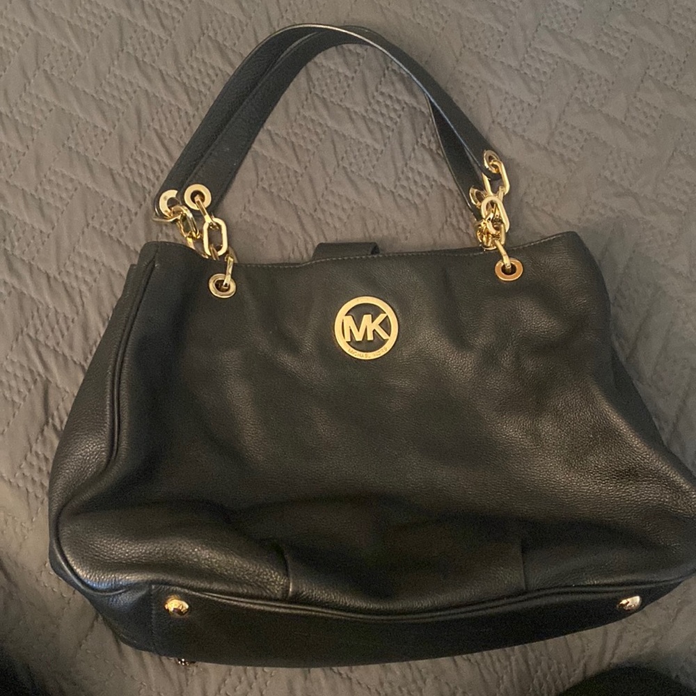 Cleaning out closet.